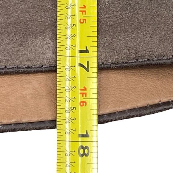 UGG Women’s Brown Gracen Suede Knee High Block Heel Riding Boots Size US 7 - Picture 11 of 12